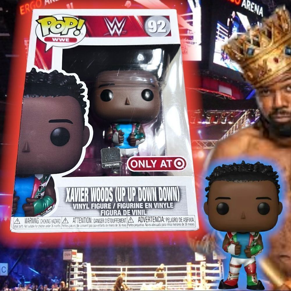 Funko Pop! WWE Xavier Woods - Up Up Down Down Target Exclusive Vinyl Figure #92